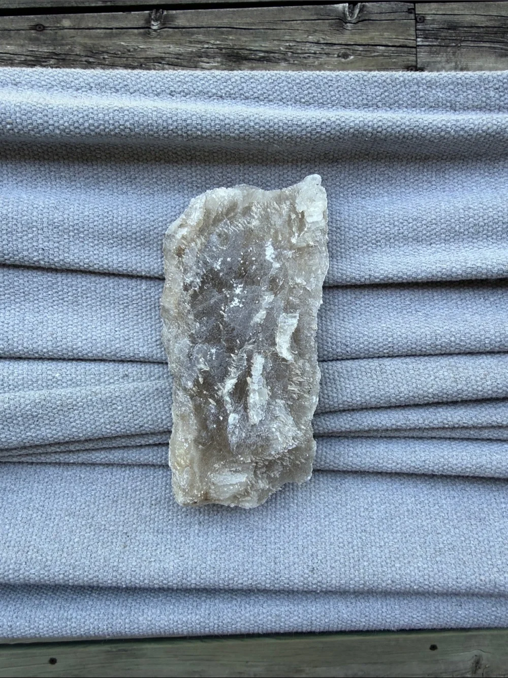 Raw •Selenite• Gypsum Crystal Mineral Specimen Natural Formation